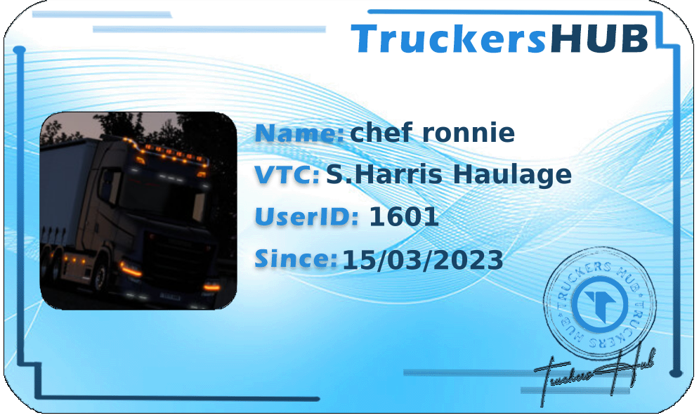 chef ronnie License