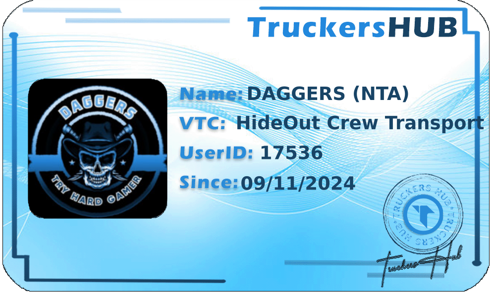 DAGGERS (NTA) License