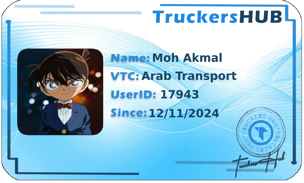 Moh Akmal License