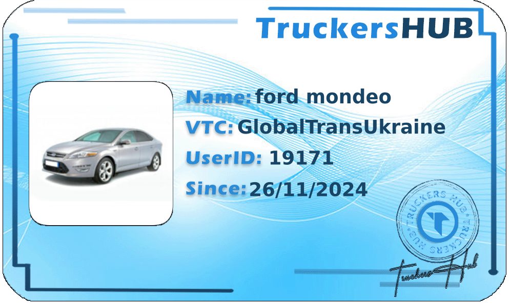 ford mondeo License