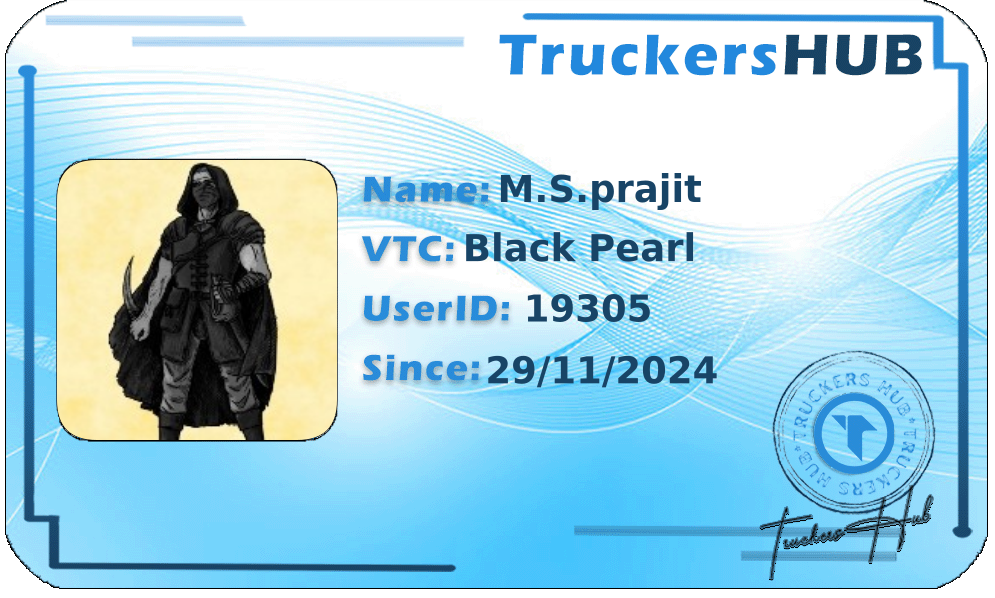 M.S.prajit License