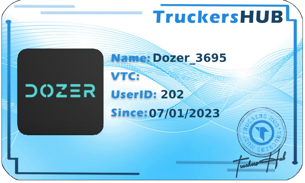 Dozer_3695 License