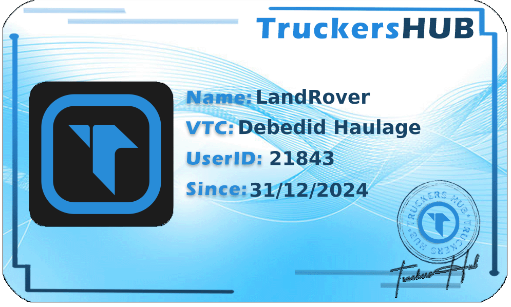 LandRover License