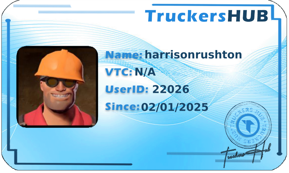 harrisonrushton License