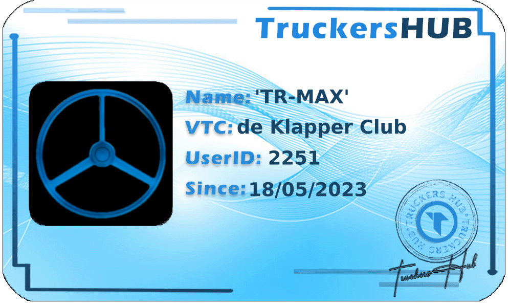 'TR-MAX' License