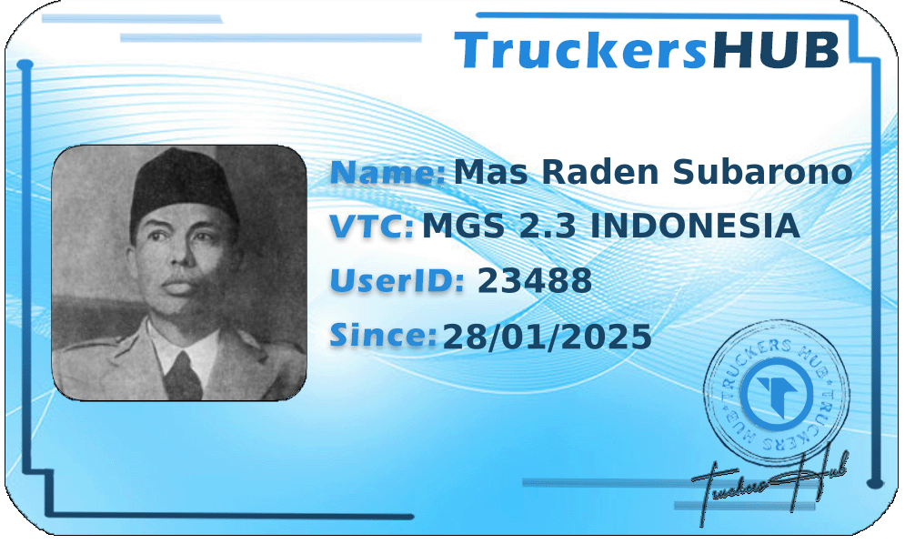 Mas Raden Subarono License