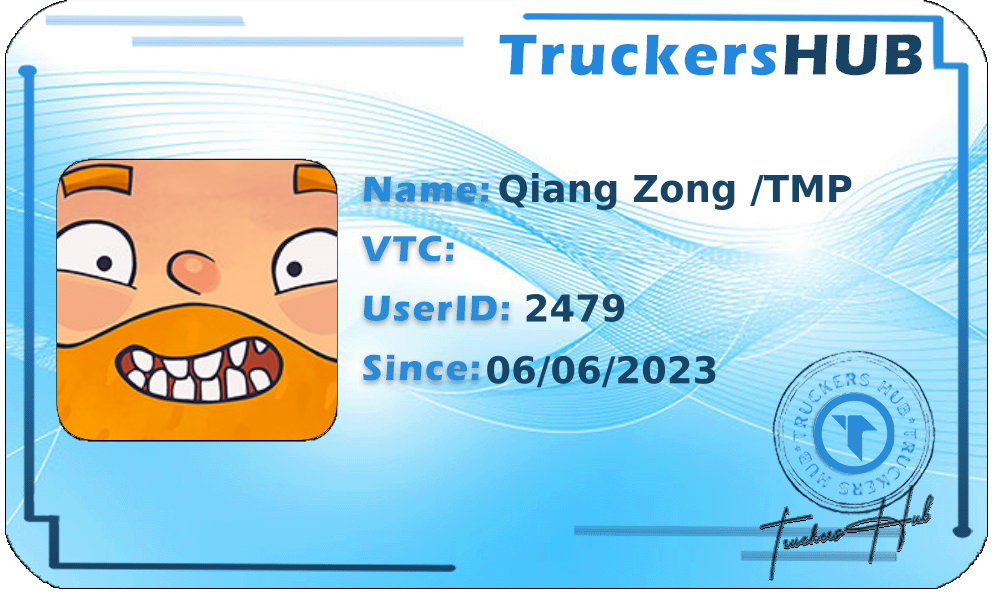 Qiang Zong /TMP License