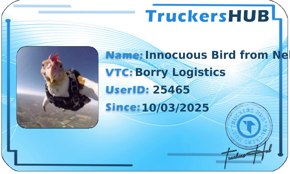 Innocuous Bird from Nebraska License