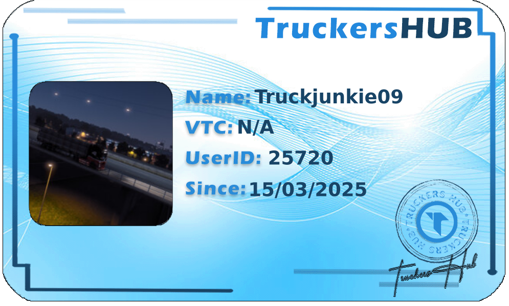 Truckjunkie09 License