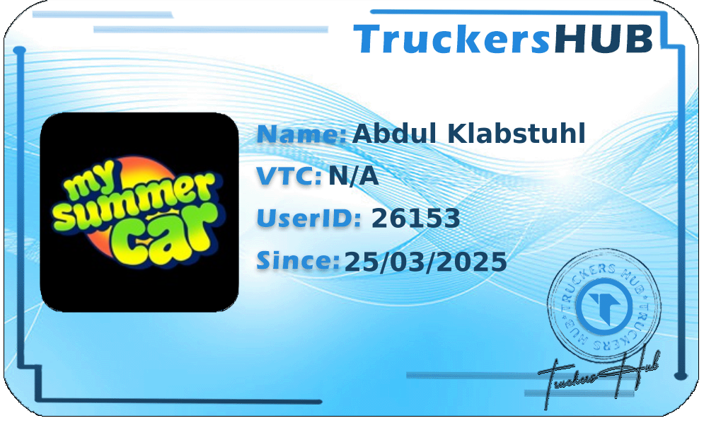 Abdul Klabstuhl License