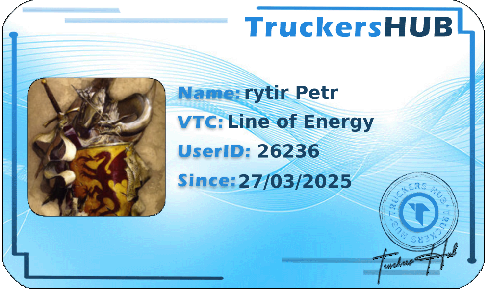 rytir Petr License