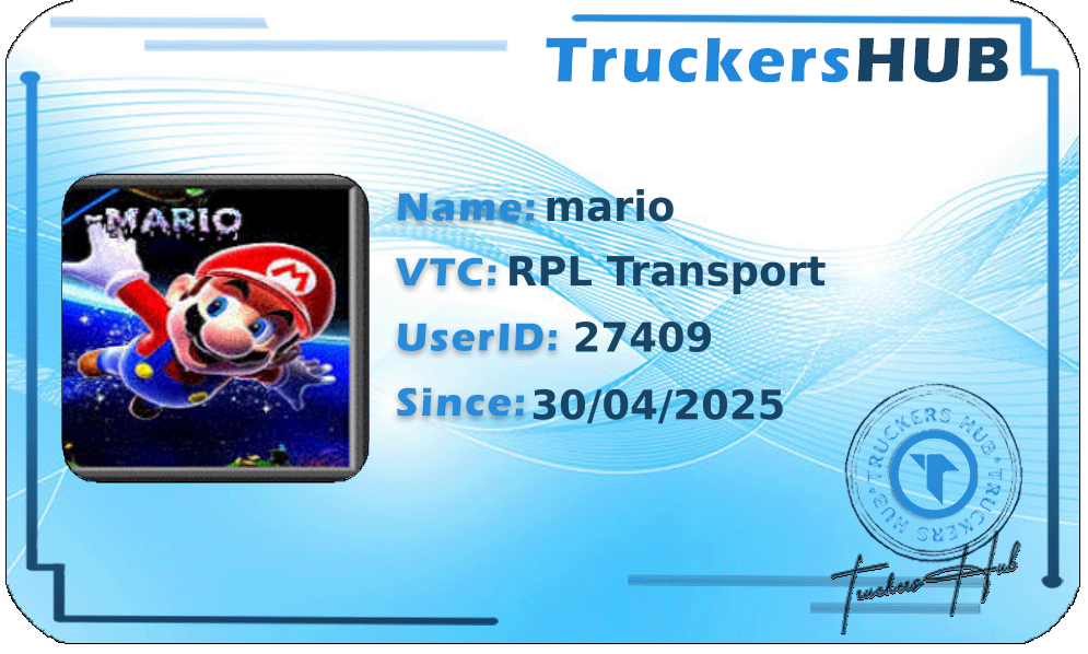 mario License
