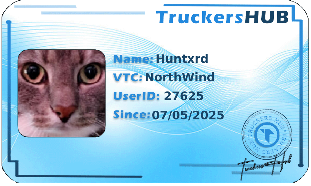 Huntxrd License