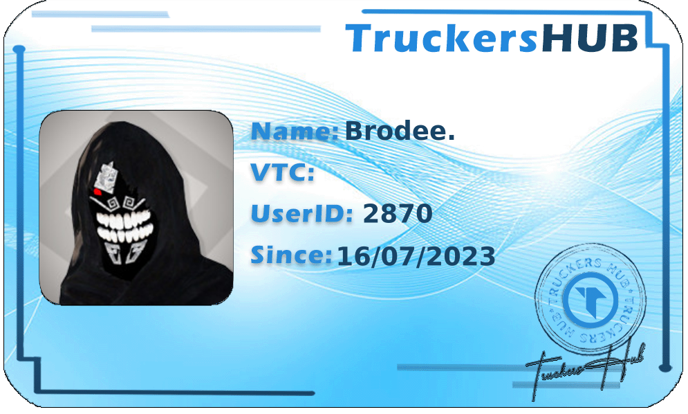 Brodee. License