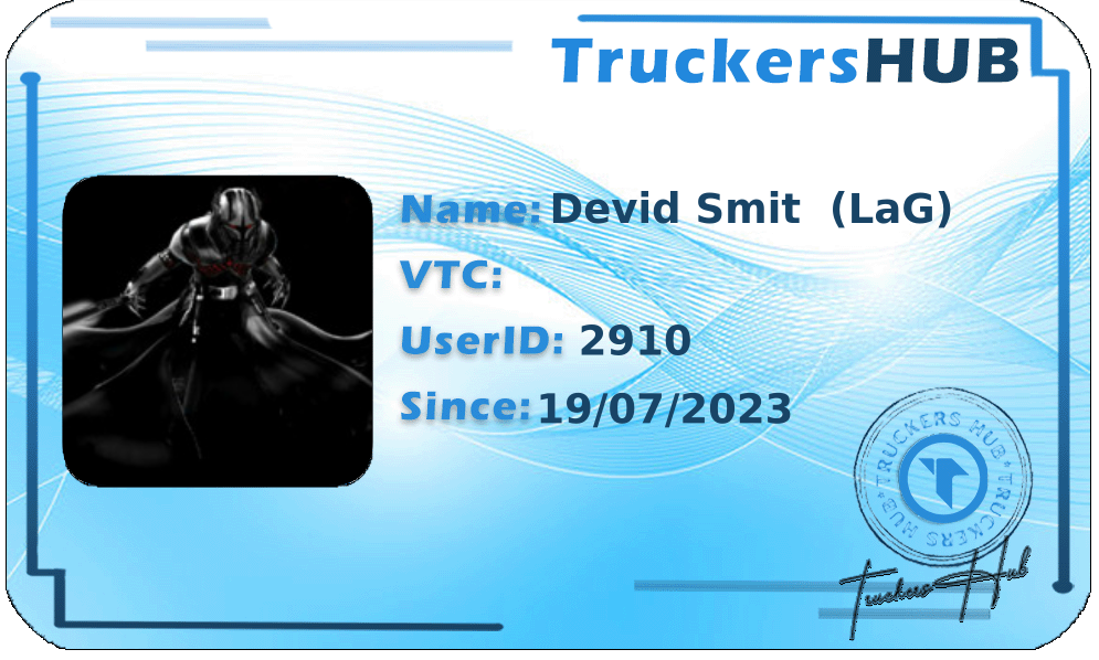 Devid Smit  (LaG) License
