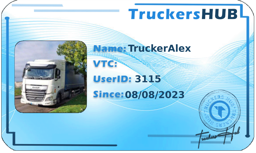 TruckerAlex License