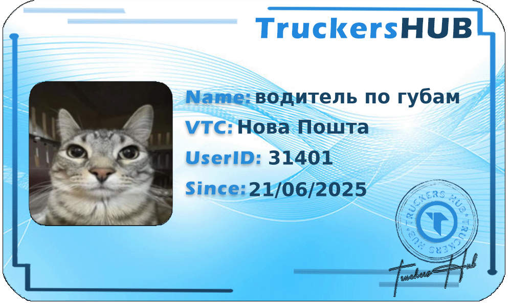 водитель по губам License