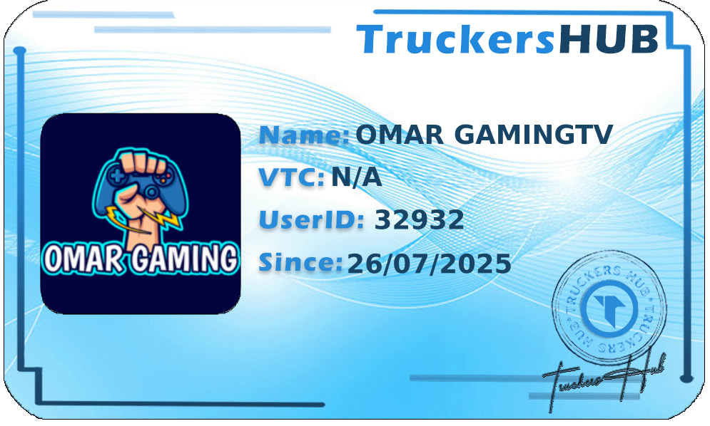 OMAR GAMINGTV License