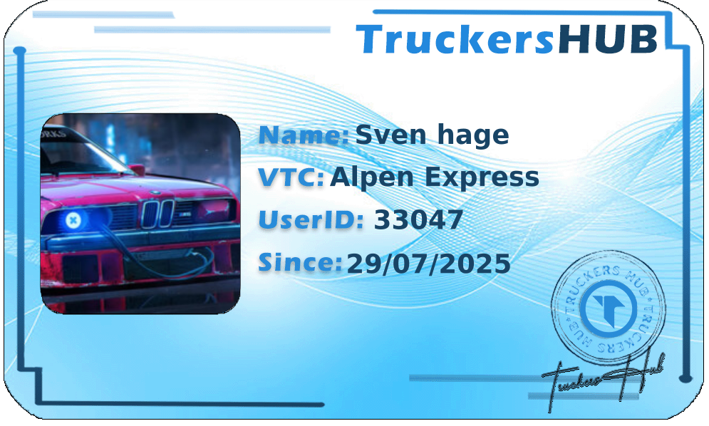 Sven hage License