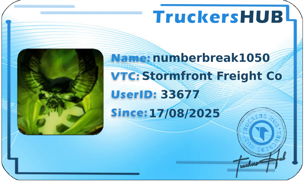 numberbreak1050 License