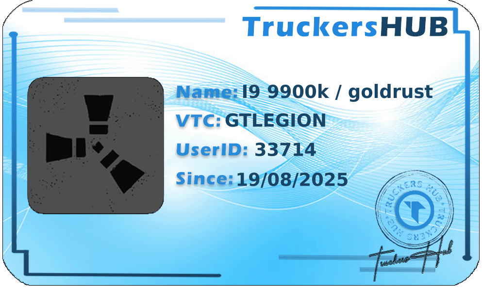 I9 9900k / goldrust License