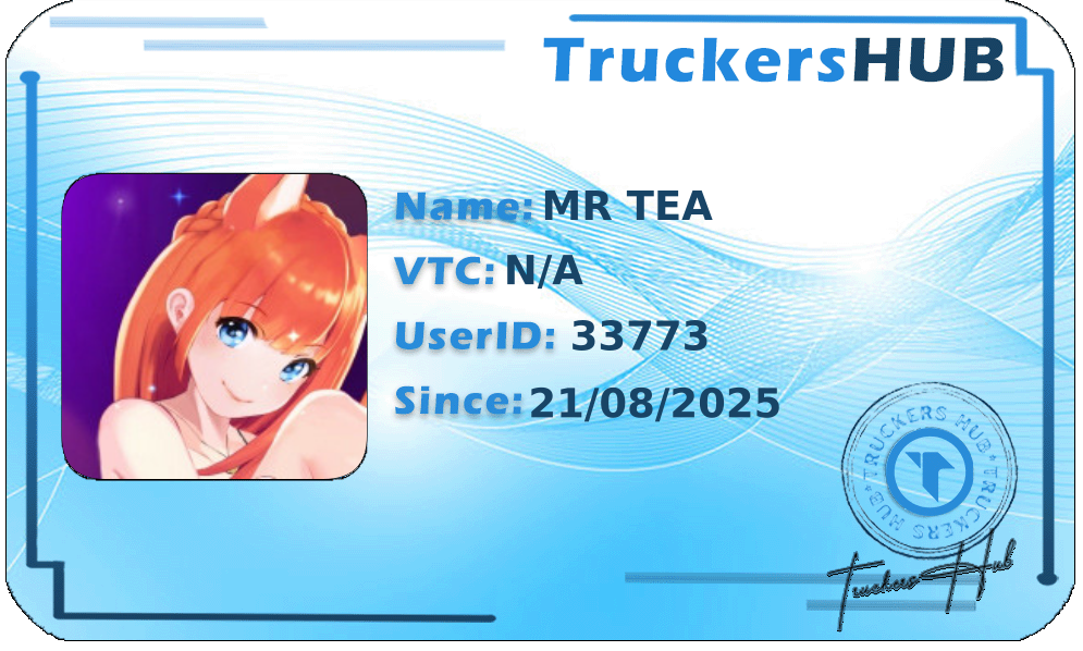 MR TEA License