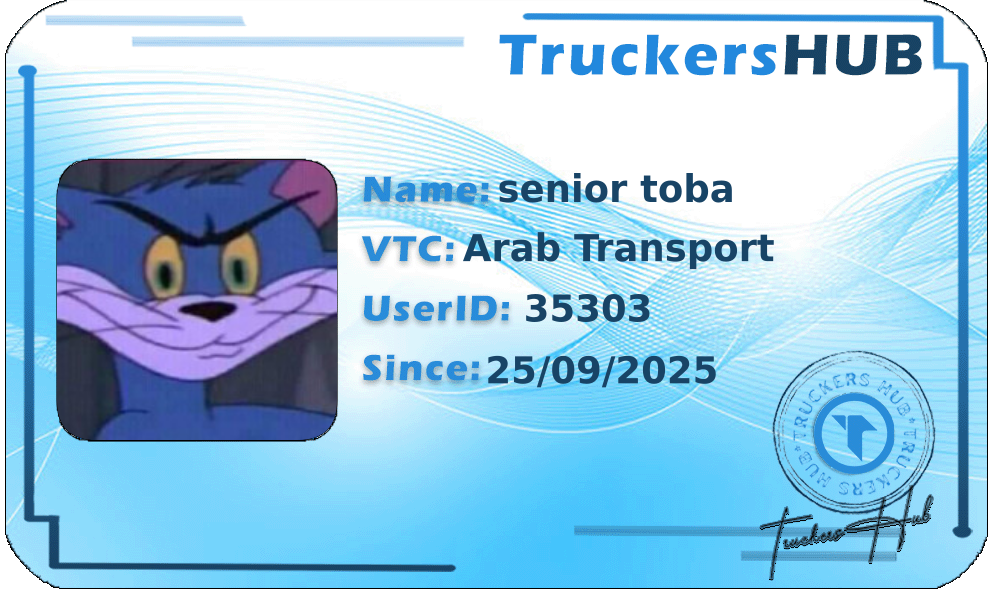 senior toba License