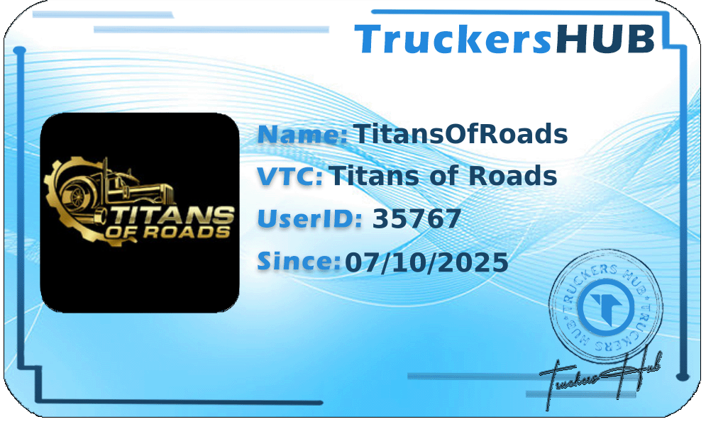 TitansOfRoads License