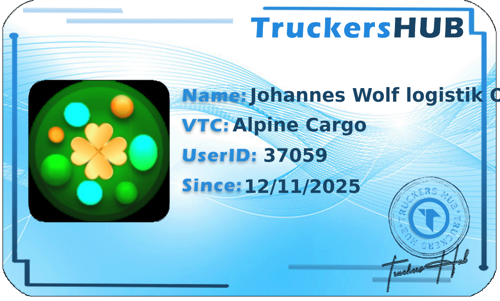 Johannes Wolf logistik OHG License