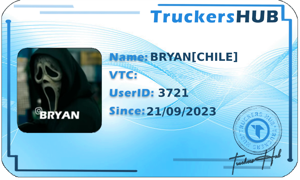 BRYAN[CHILE] License