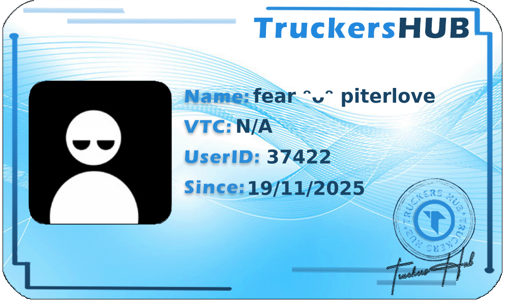 fear ᵔᴗᵔ piterlove License
