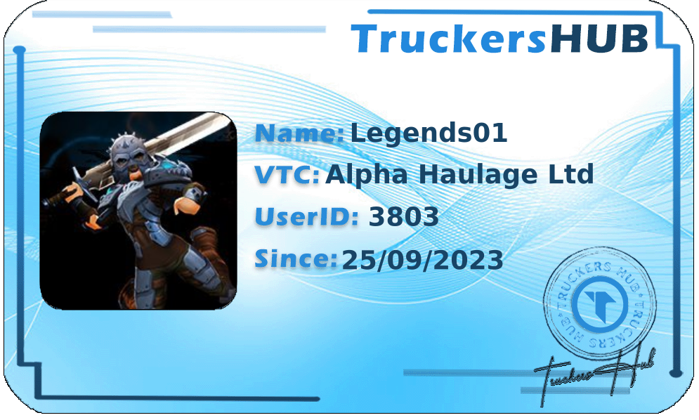 Legends01 License