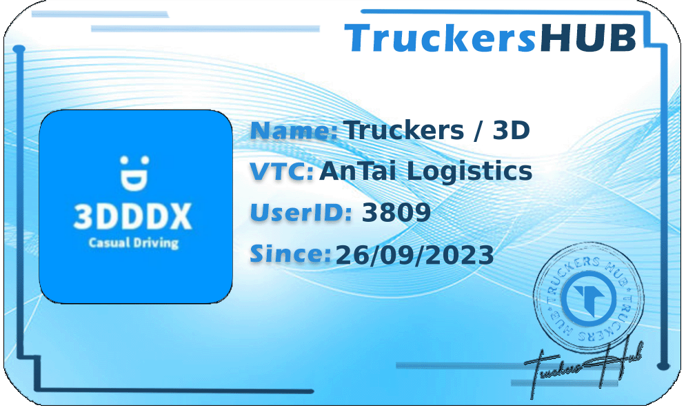 Truckers / 3D License