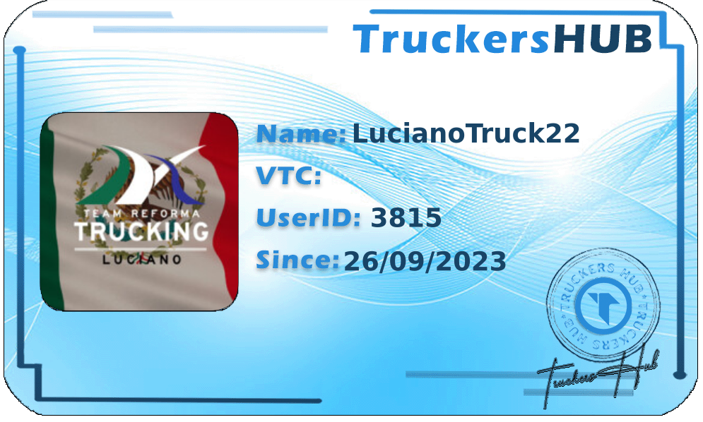LucianoTruck22 License