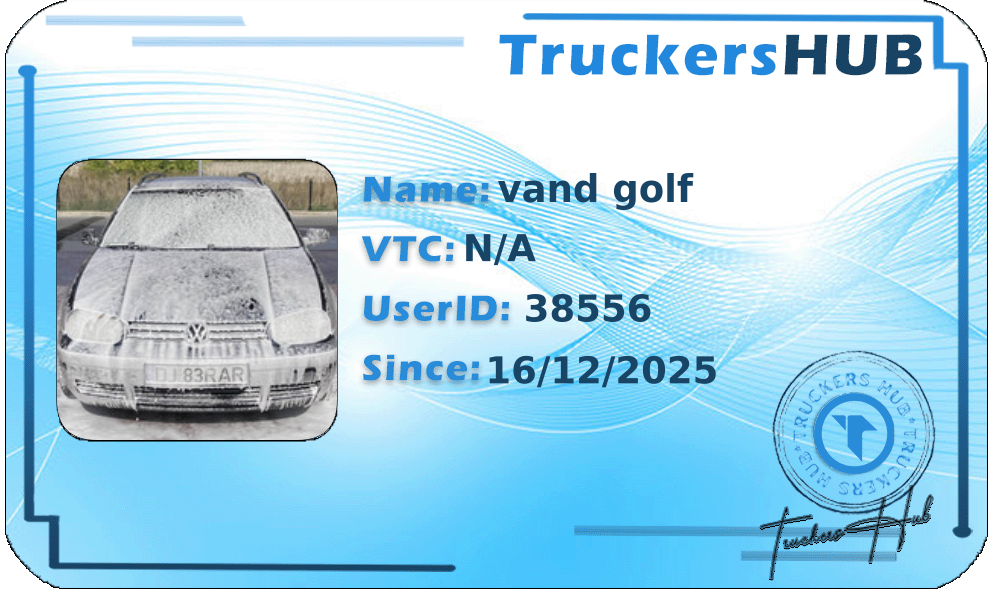 vand golf License