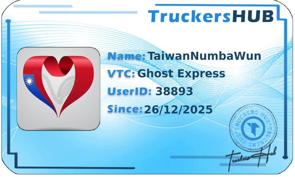 TaiwanNumbaWun License