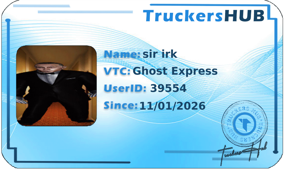 sir irk License