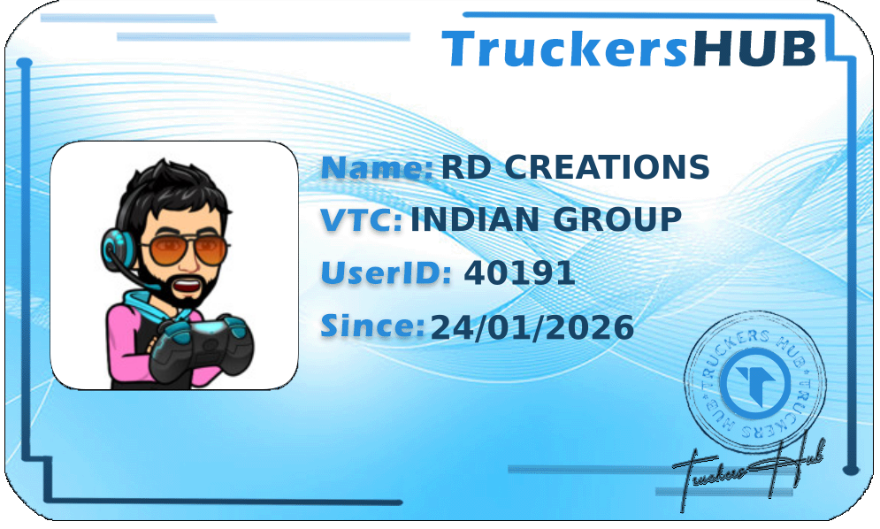 RD CREATIONS License