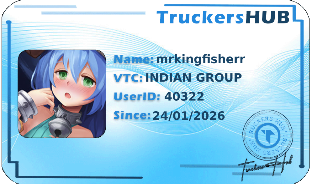 mrkingfisherr License