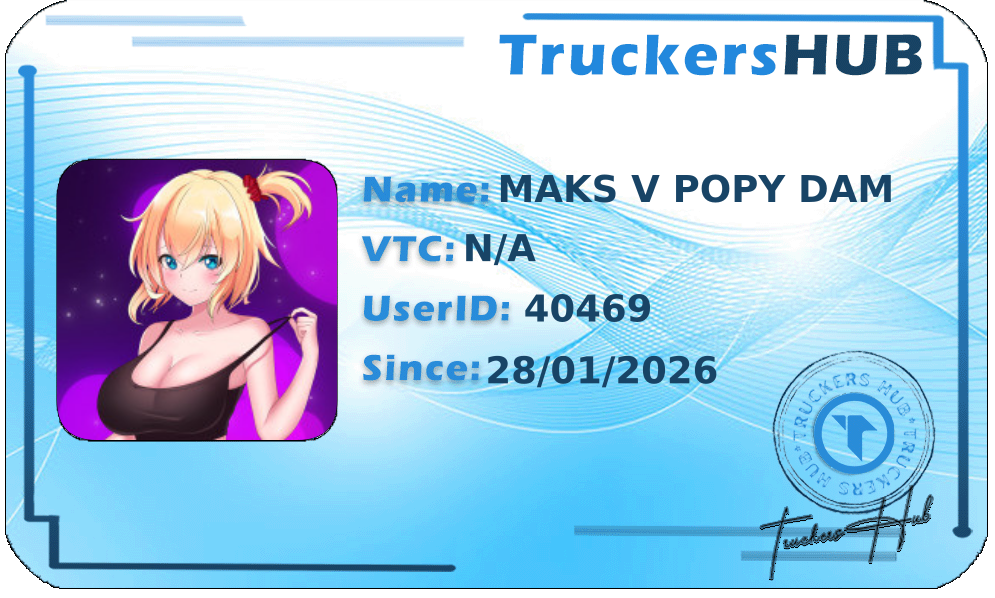 MAKS V POPY DAM License