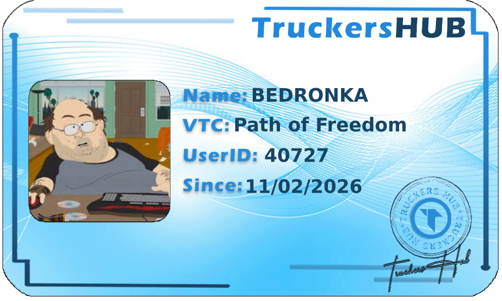 BEDRONKA License