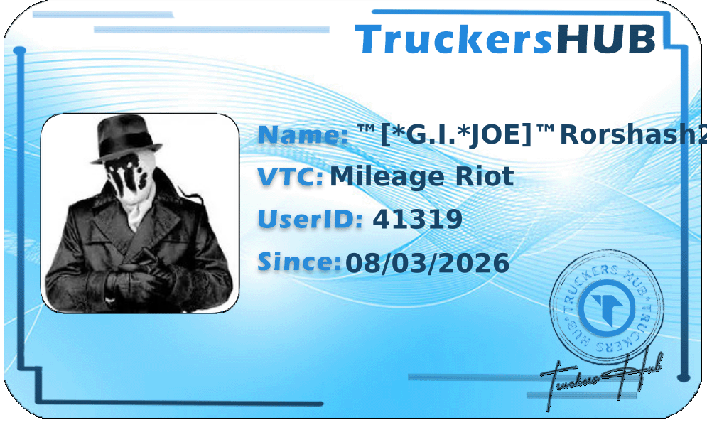 ™[*G.I.*JOE]™Rorshash210 License