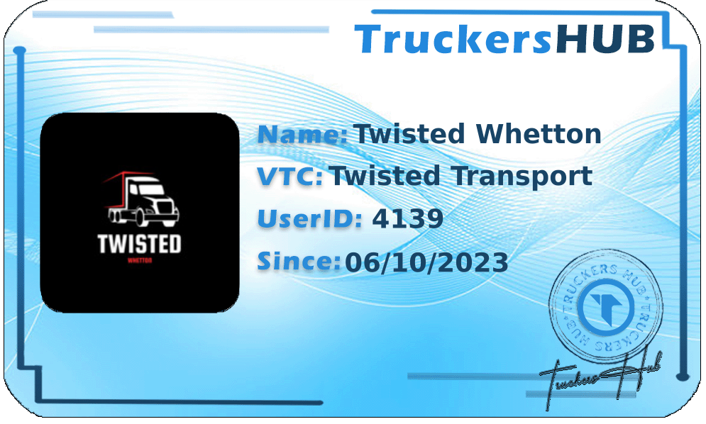 Twisted Whetton License