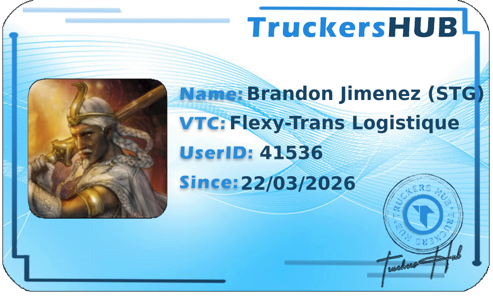 Brandon Jimenez (STG) License