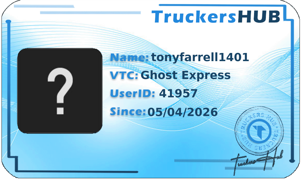 tonyfarrell1401 License