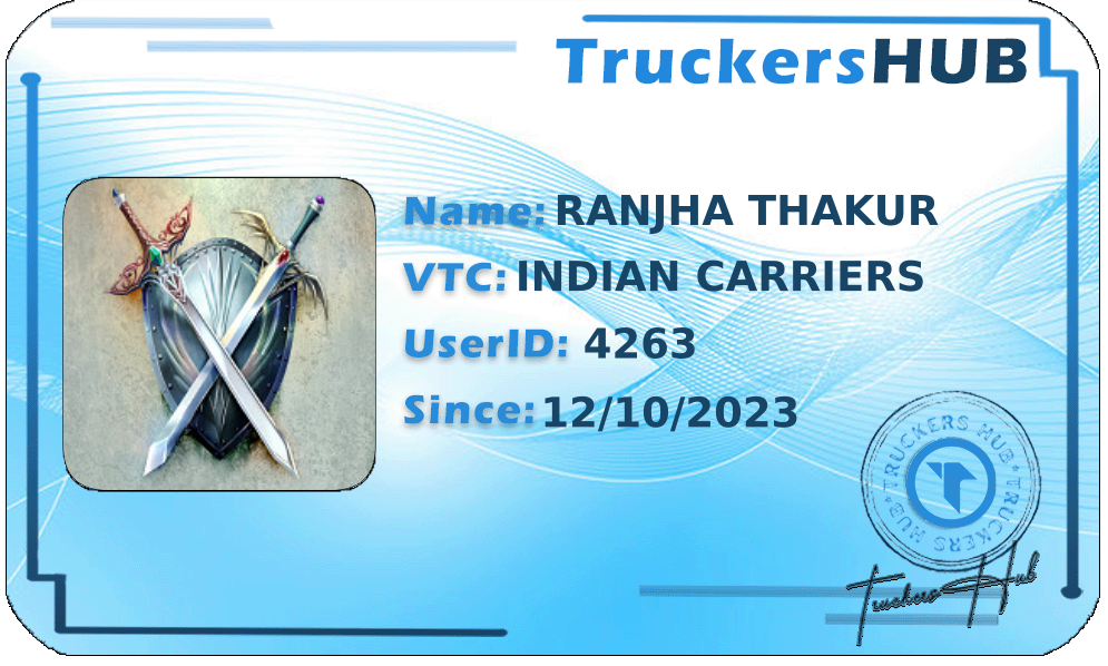 RANJHA THAKUR License