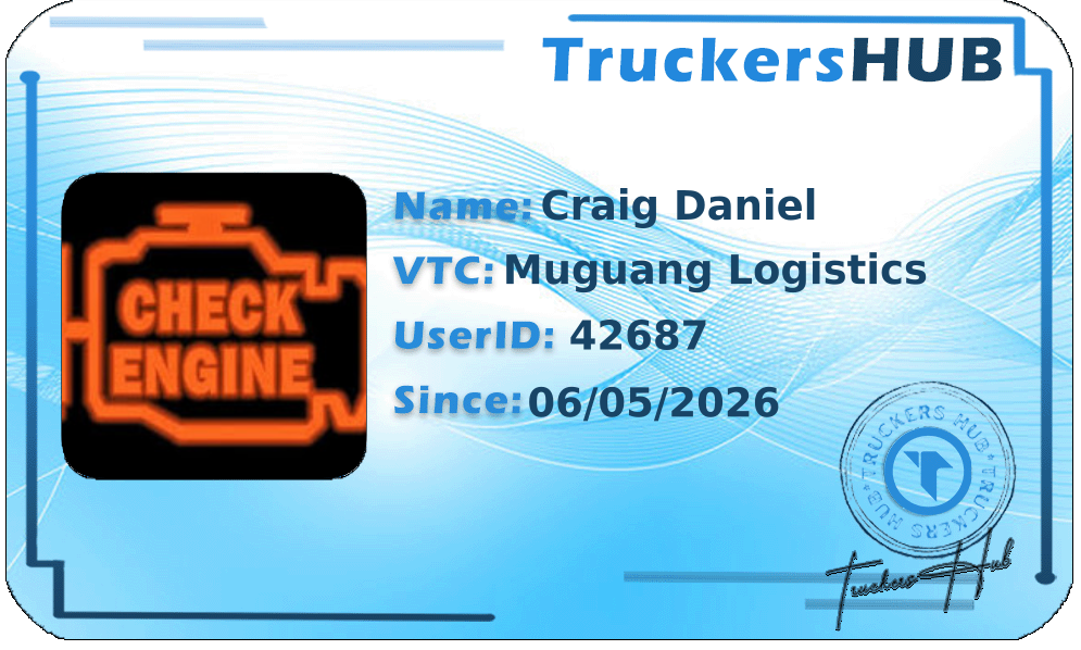 Craig Daniel License