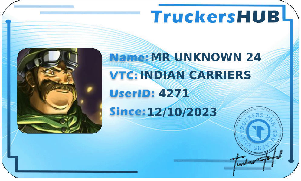 MR UNKNOWN 24 License