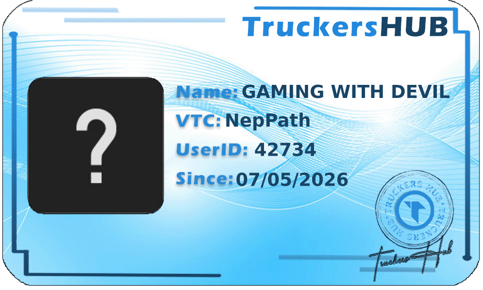 GAMING WITH DEVIL License