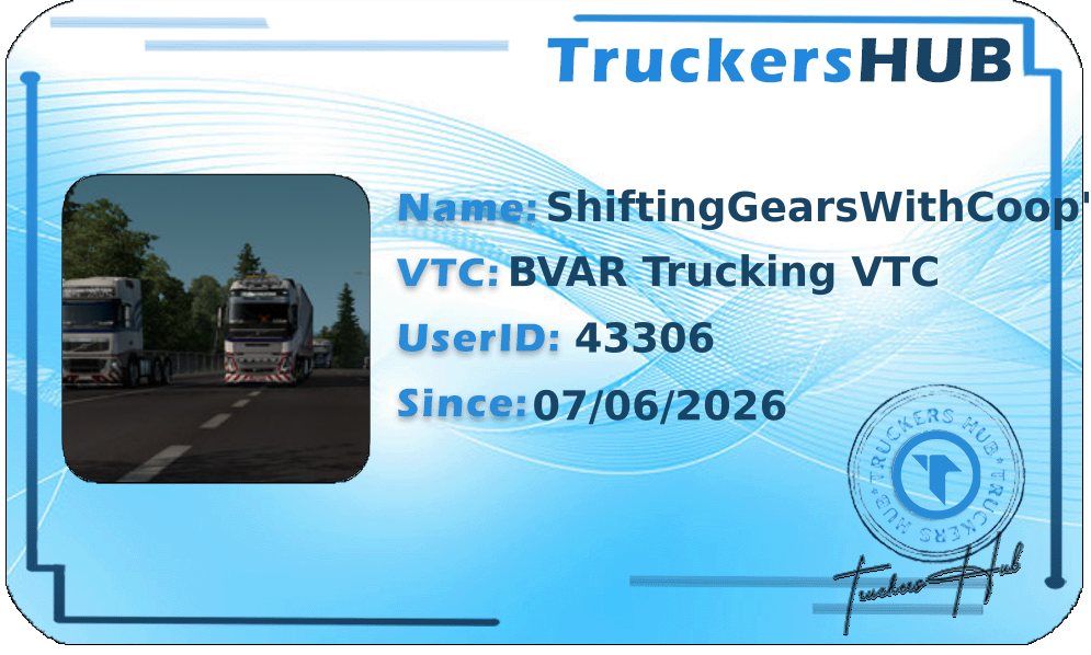 ShiftingGearsWithCoop's License